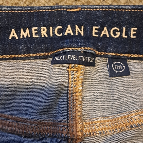 American Eagle Next Level Stretch Curvy Jeggings 10 X-long - Picture 5 of 6